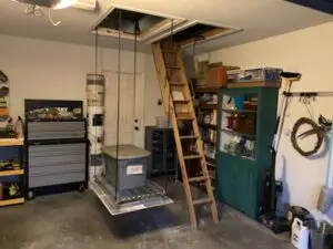 Attic Elevator Installation in Burleson