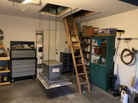 Attic Elevator Installation in Burleson