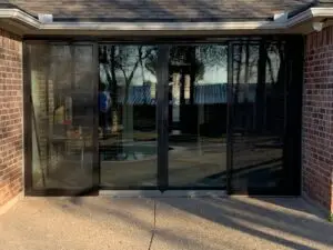 Back Porch Door Installation in Burleson