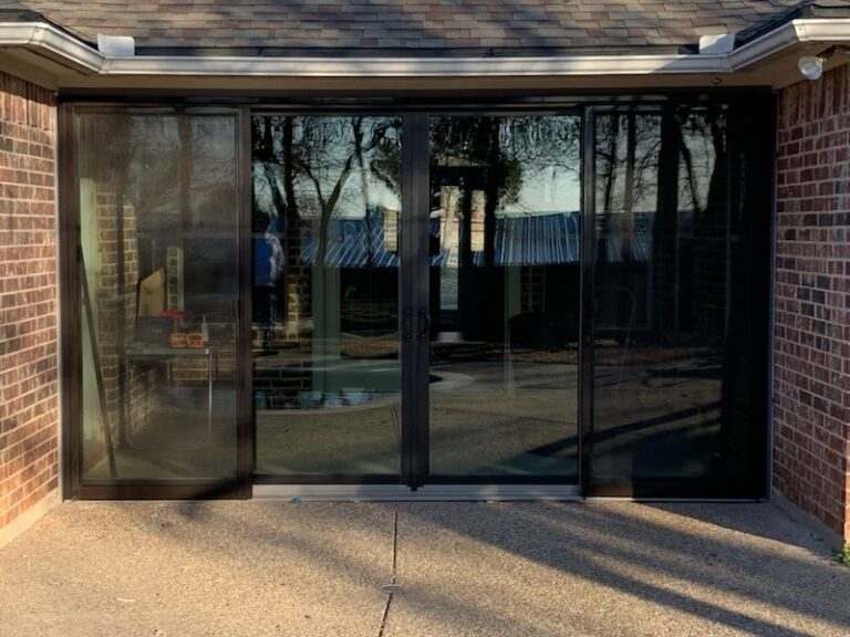 Back Porch Door Installation in Burleson