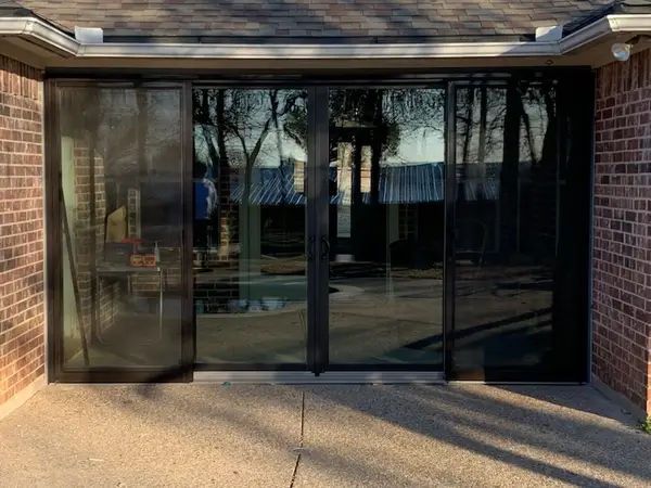 Back Porch Door Installation in Burleson